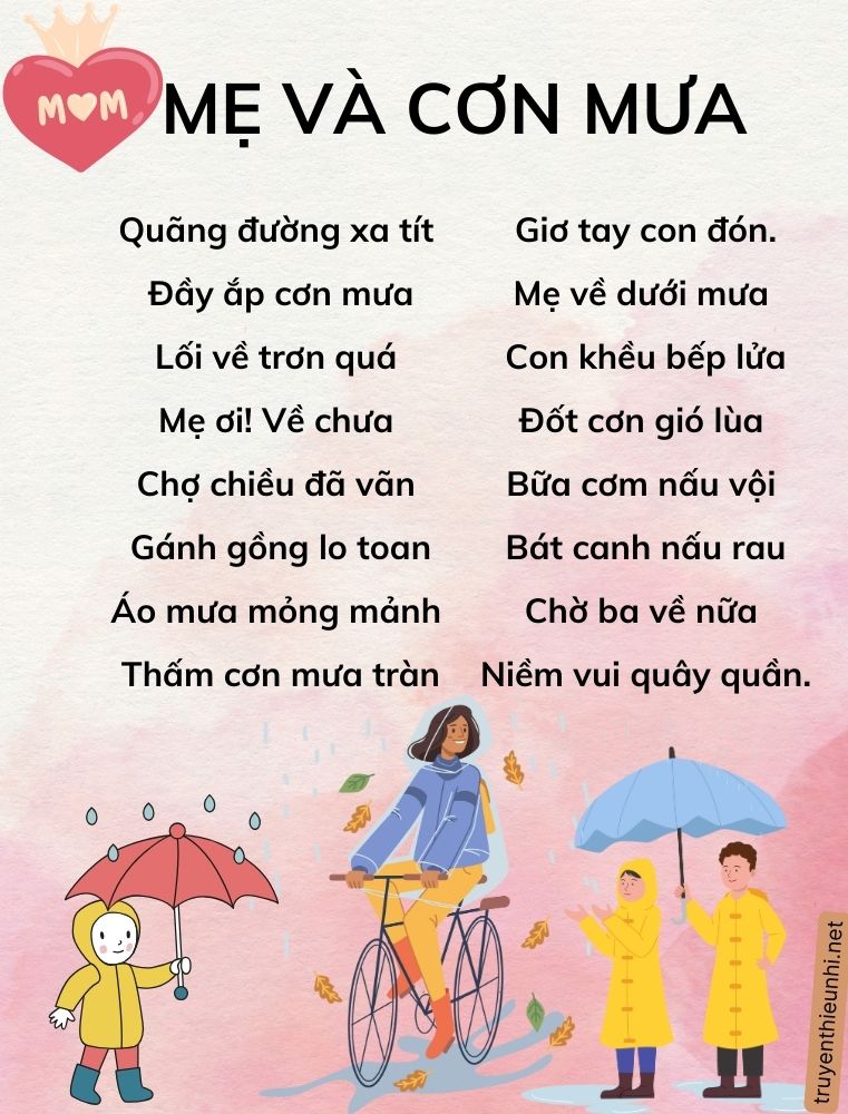 Mẹ và cơn mưa