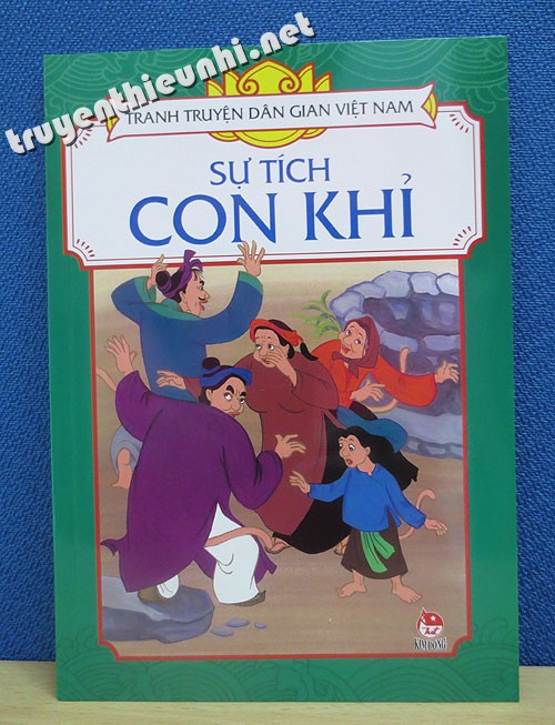 Truyện cổ tích Sự tích con khỉ