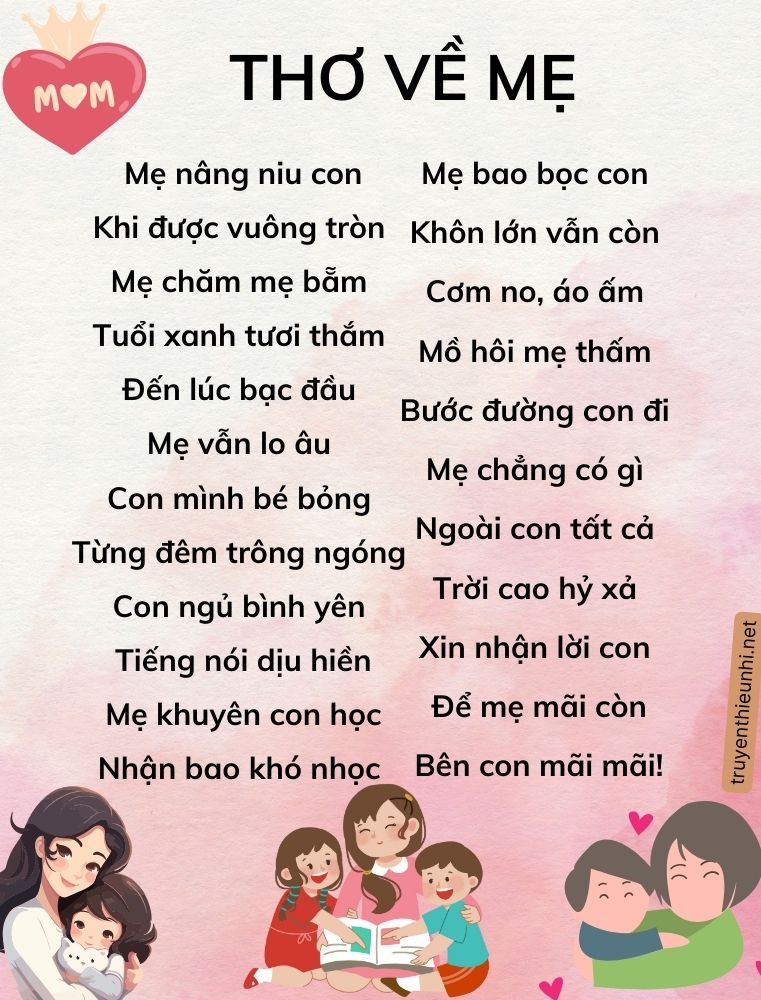 Thơ về mẹ