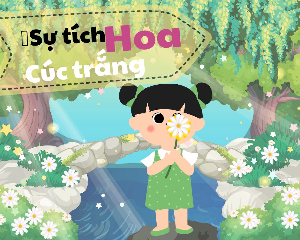 Truyện cổ tích cho bé: Sự tích hoa cúc trắng