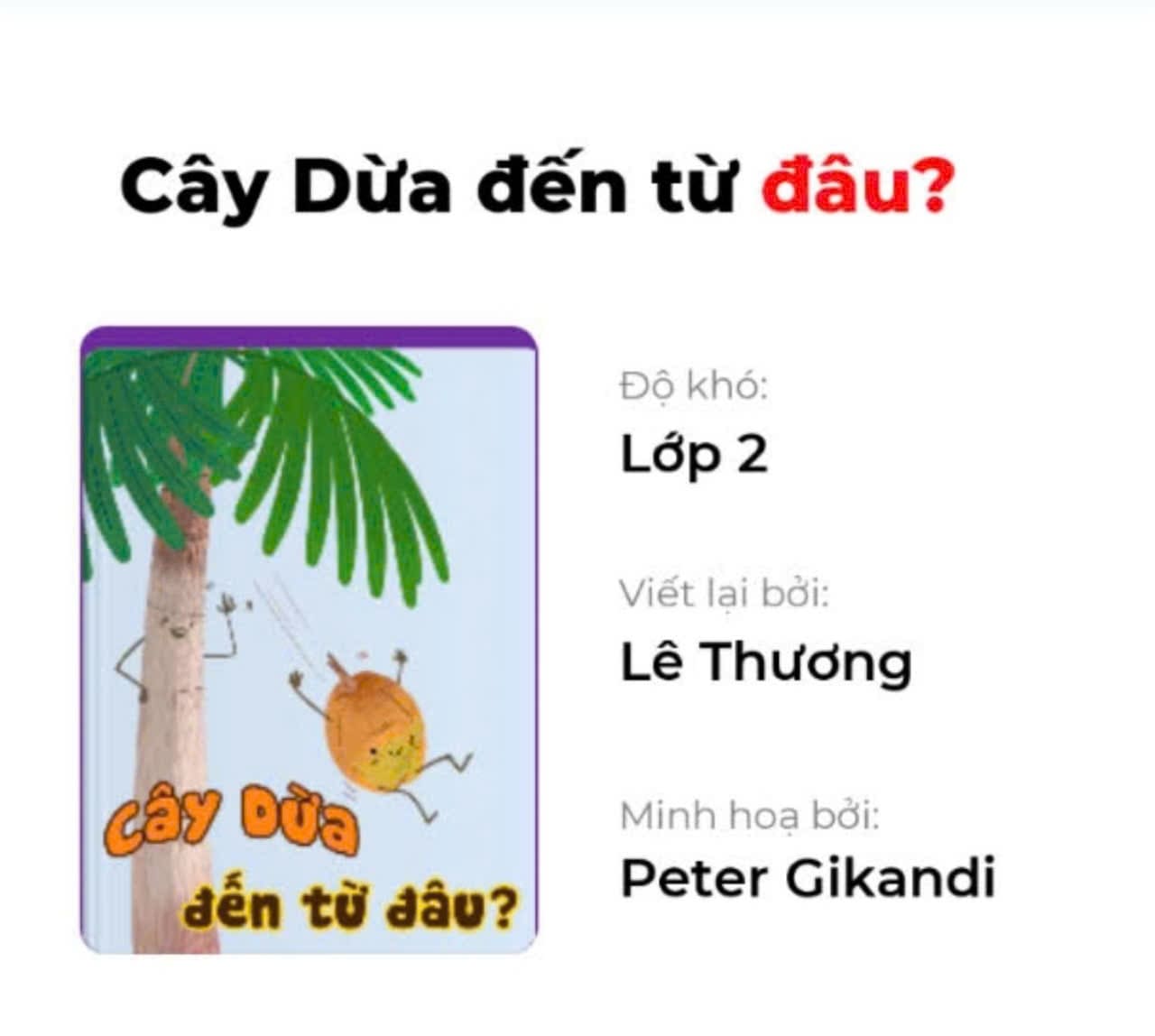 Cây dừa đến từ đâu?