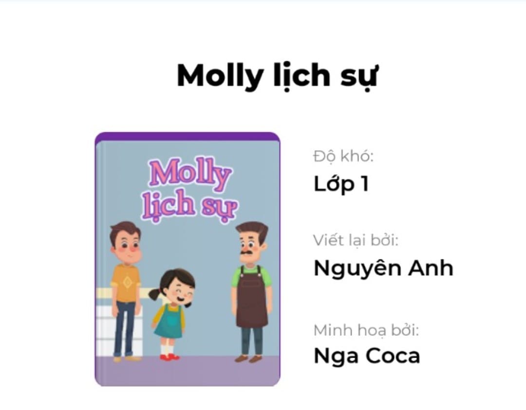 Truyện tranh Molly Lịch sự