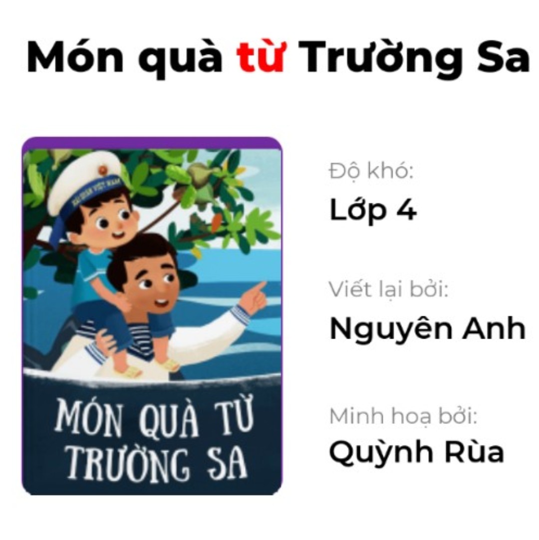 Món quà từ Trường Sa