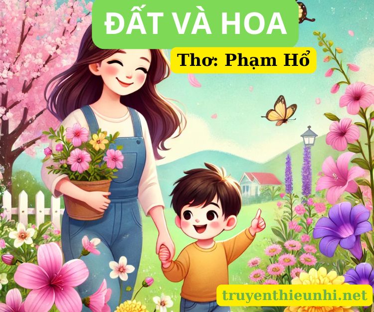 Bài thơ Đất và hoa