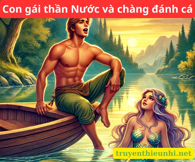 Truyện cổ tích: Con gái thần Nước và chàng đánh cá