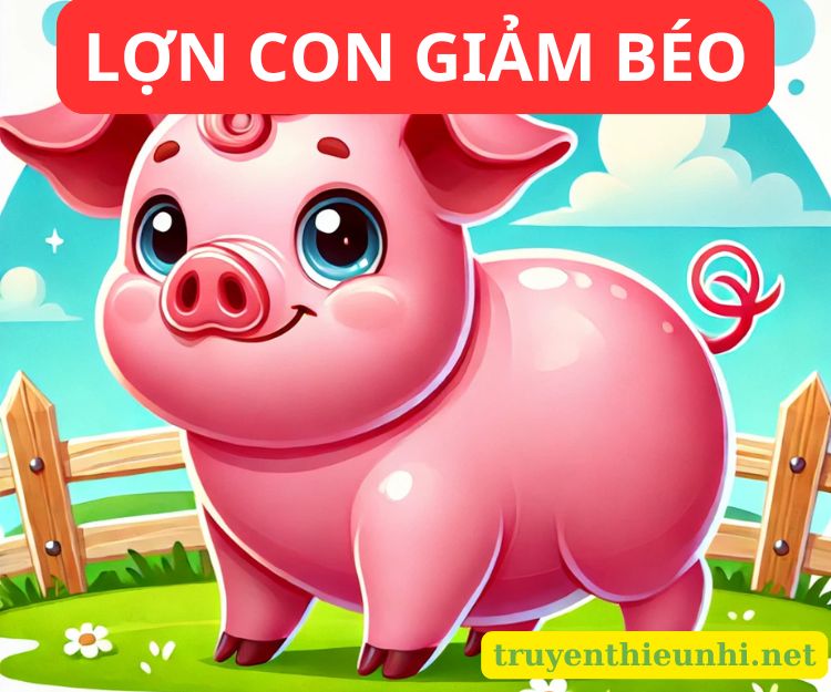 Lợn con giảm béo