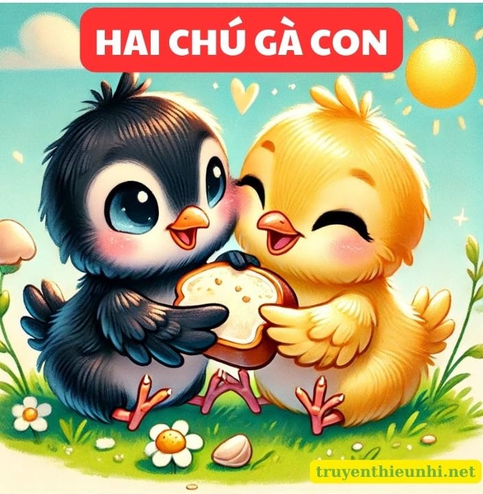 Truyện tranh Hai chú gà con